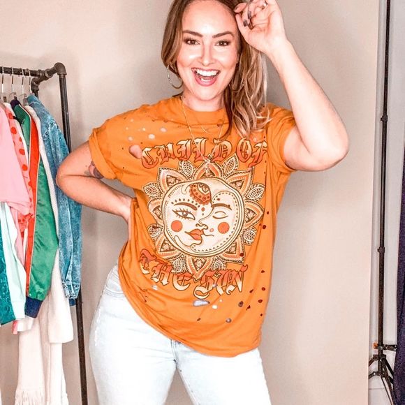 Tops - Child of the Sun Graphic Tee Size S